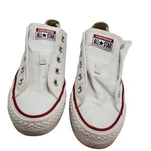 Converse All Star White Womens Size 6 Mens Size 4 No Laces